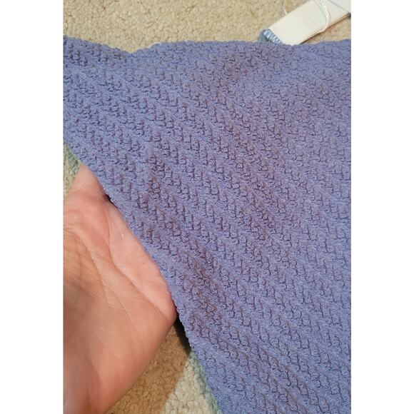 NWT Andie Swim The Cheeky Bottom  Size XS Color Textured Slate - Picture 6 of 7